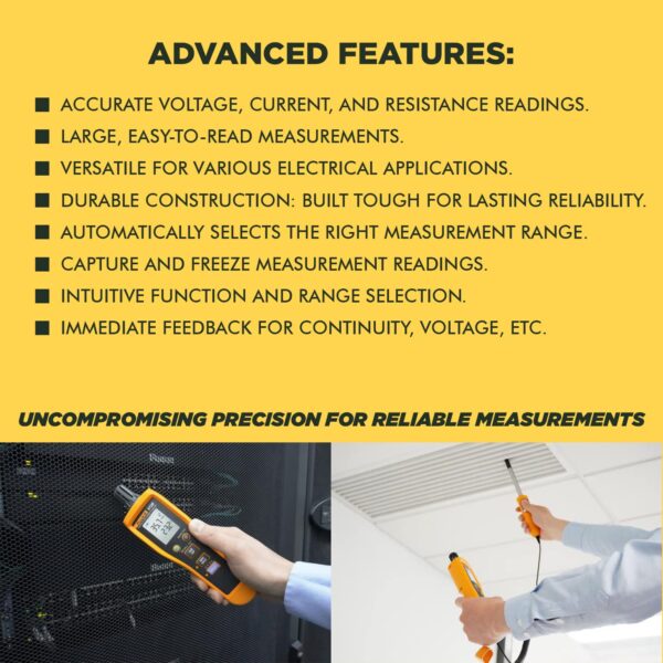 Fluke 972B Digital Temperature Humidity Meter + 972ES External Sensor
